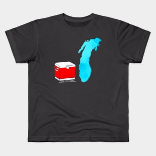 Cooler By The Lake • Lake Michigan Kids T-Shirt